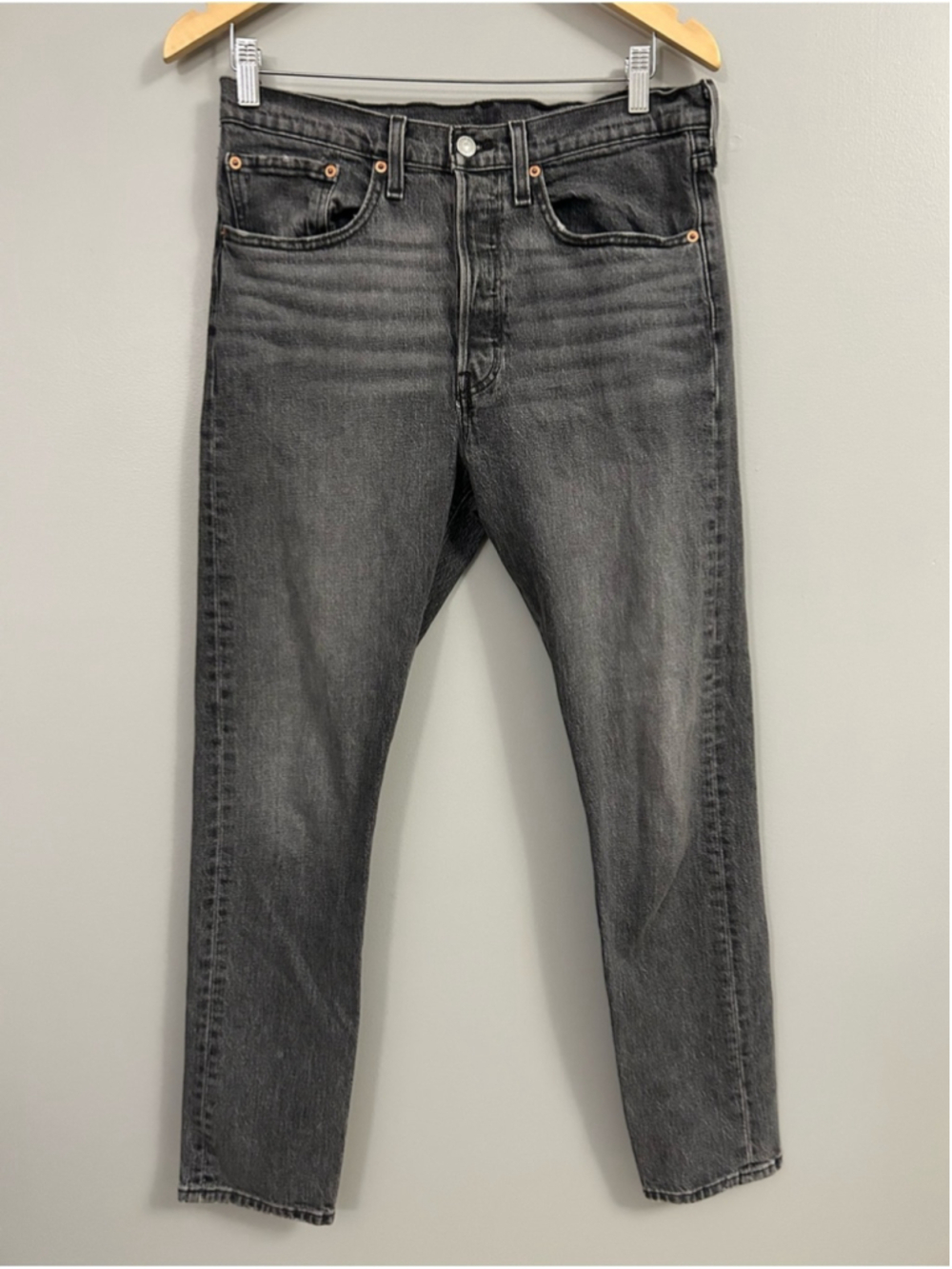 Levi's Slim Black Wash Jeans Size 30